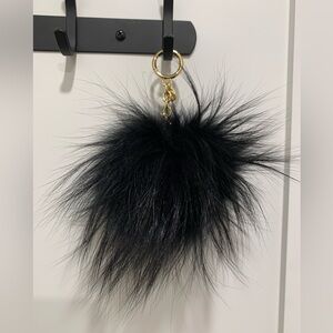 Authentic Michael Kors Real Fur Keychain